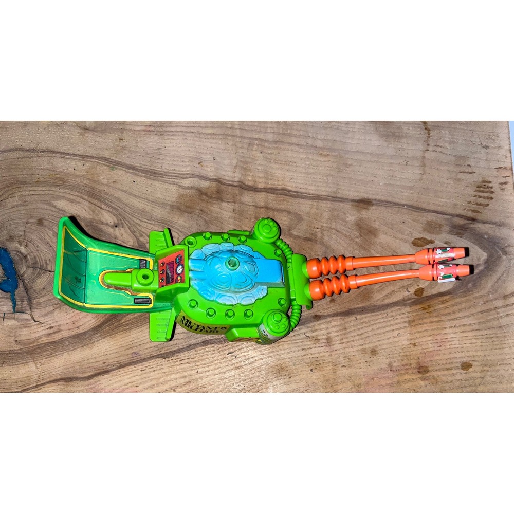 Vintage 1991 TMNT Mutant Military Turtle Tank Top Turret Part Playmates Toys